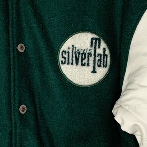 levis silvertab varsity jacket